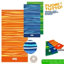 Telo mare cotone colors 85x160 | Starclean