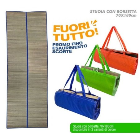 Stuoia mare con borsetta 70x180 | Starclean