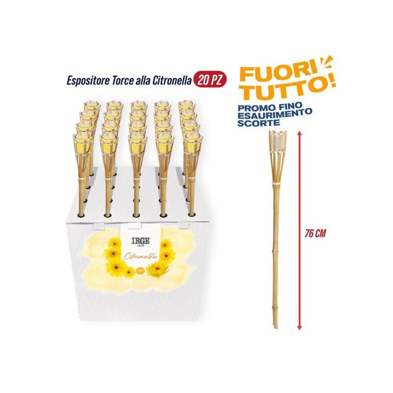 IRGE torcia citronella | Starclean