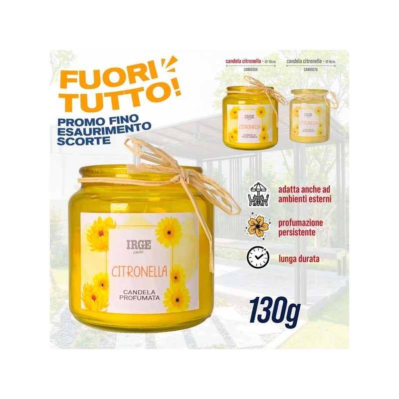 Candela citronella 130gr | Starclean