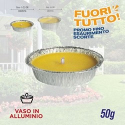 Candela citronella alluminio 50gr | Starclean