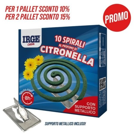 Spirale citronel 13gr 10pz con suppor | Starclean