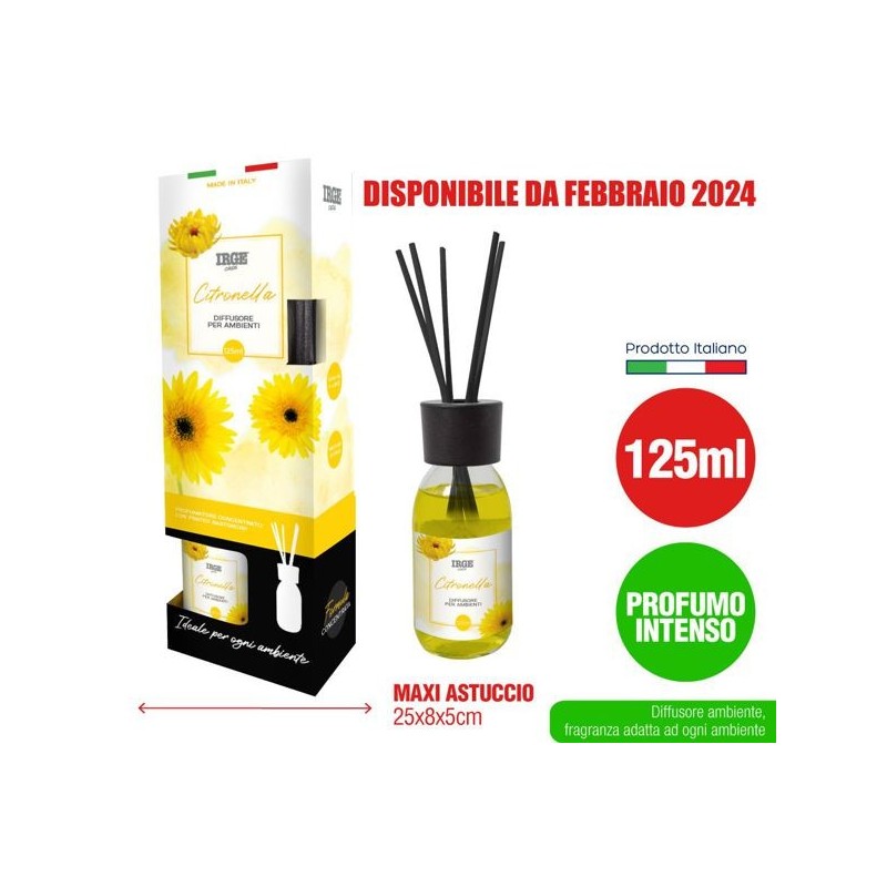 Diffusore ambiente 125ml citronella | Starclean