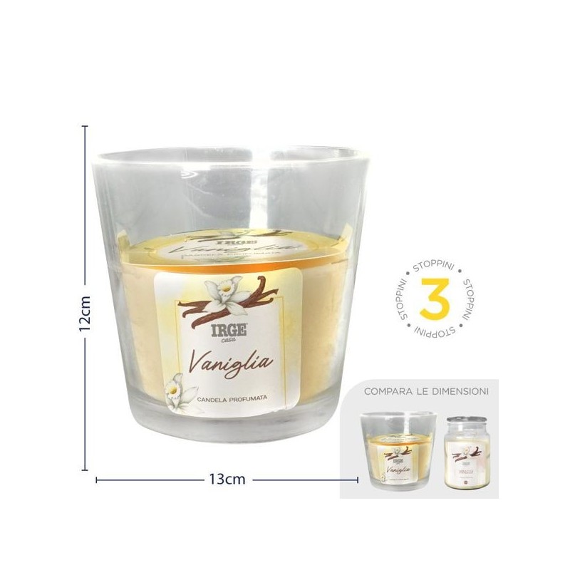 Candela vaniglia vaso | Starclean