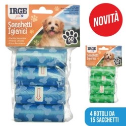 Sacchetti igienici per cani 4 rotoli | Starclean