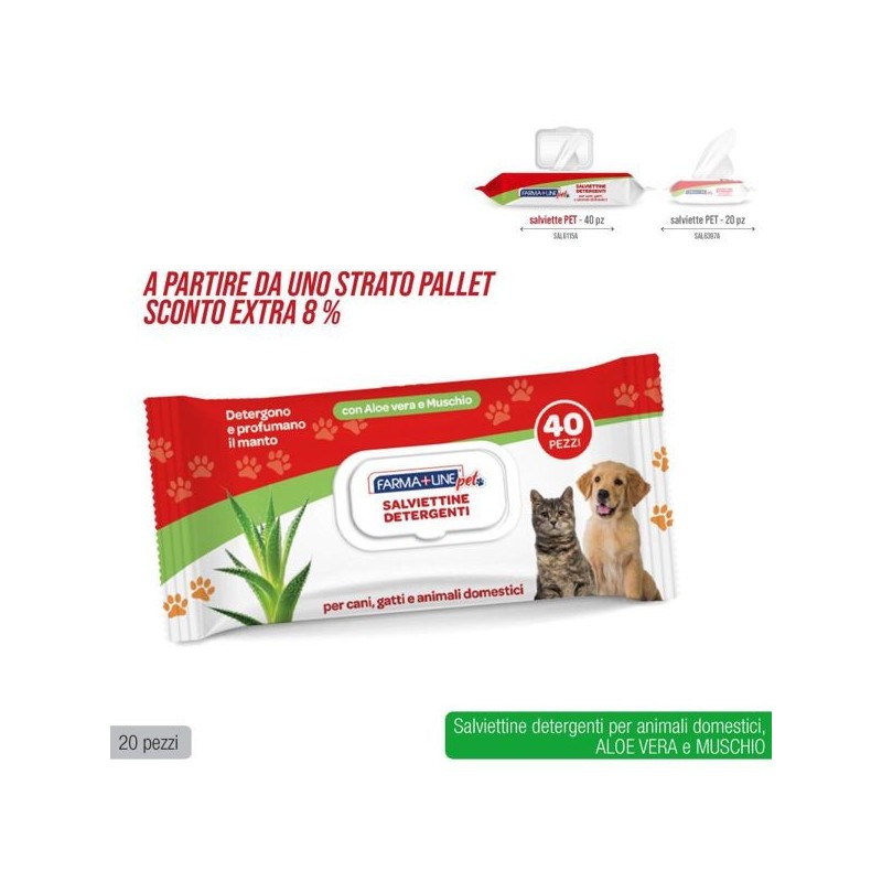 Salviette profumate 40pz animal | Starclean