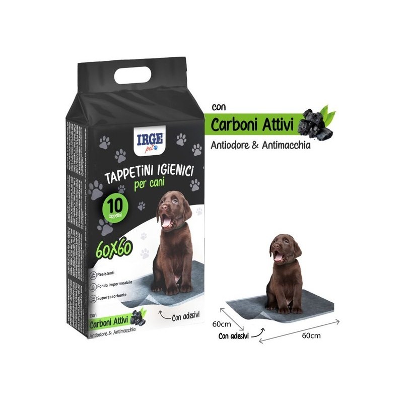 Tapp igien carb ATT cani 60x60 10pz | Starclean