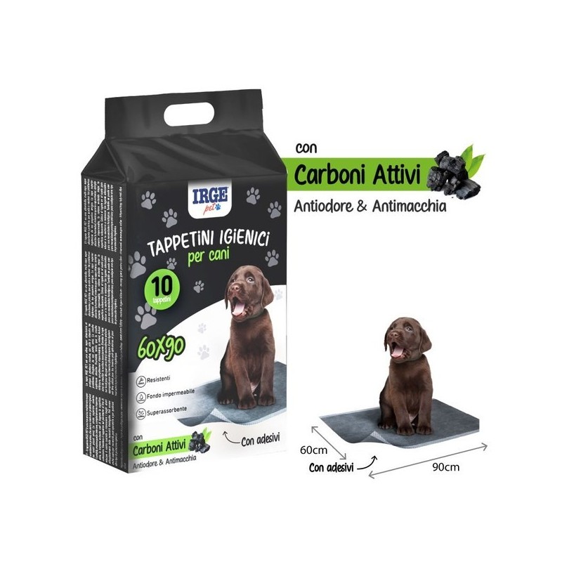 Tapp igien carb ATT cani 60x90 10pz | Starclean