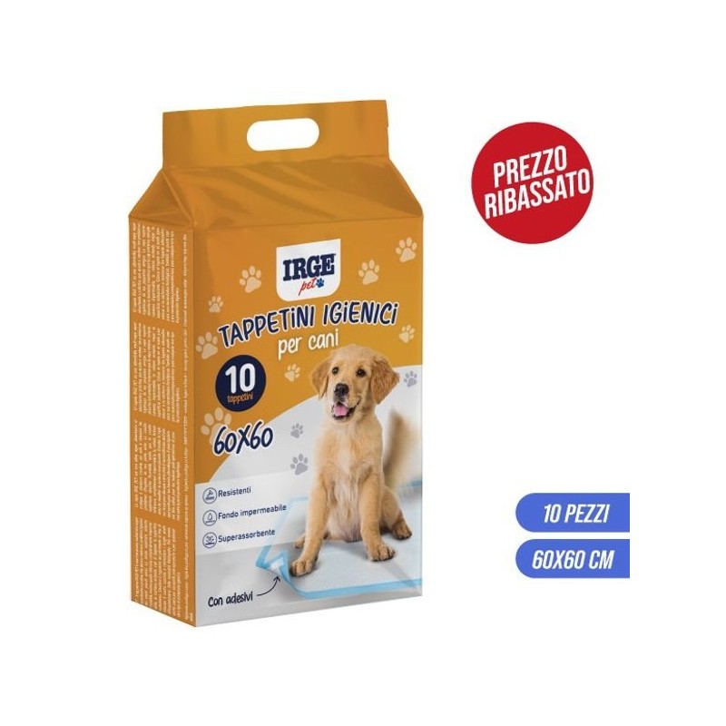 Tappetini igienici cani 60x60 10pz | Starclean