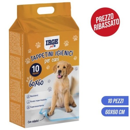 Tappetini igienici cani 60x60 10pz | Starclean