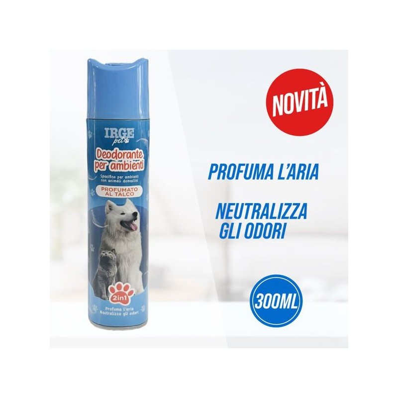 DEO PET 300 ml talco | Starclean