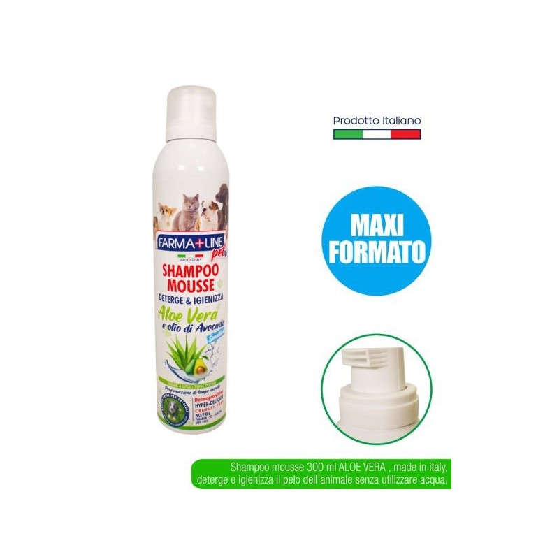 Shampo mousse 300 ml PET sens.aloe | Starclean