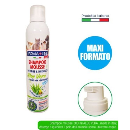 Shampo mousse 300 ml PET sens.aloe | Starclean