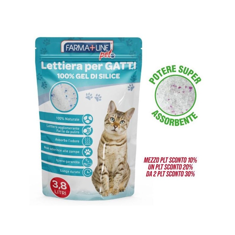 Lettiera gatti GEL DI silice 3,8l | Starclean