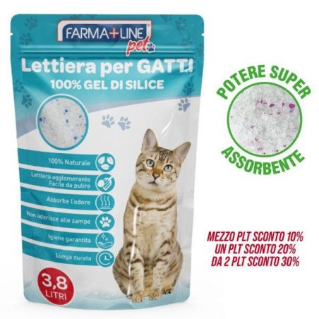 Lettiera gatti GEL DI silice 3,8l | Starclean