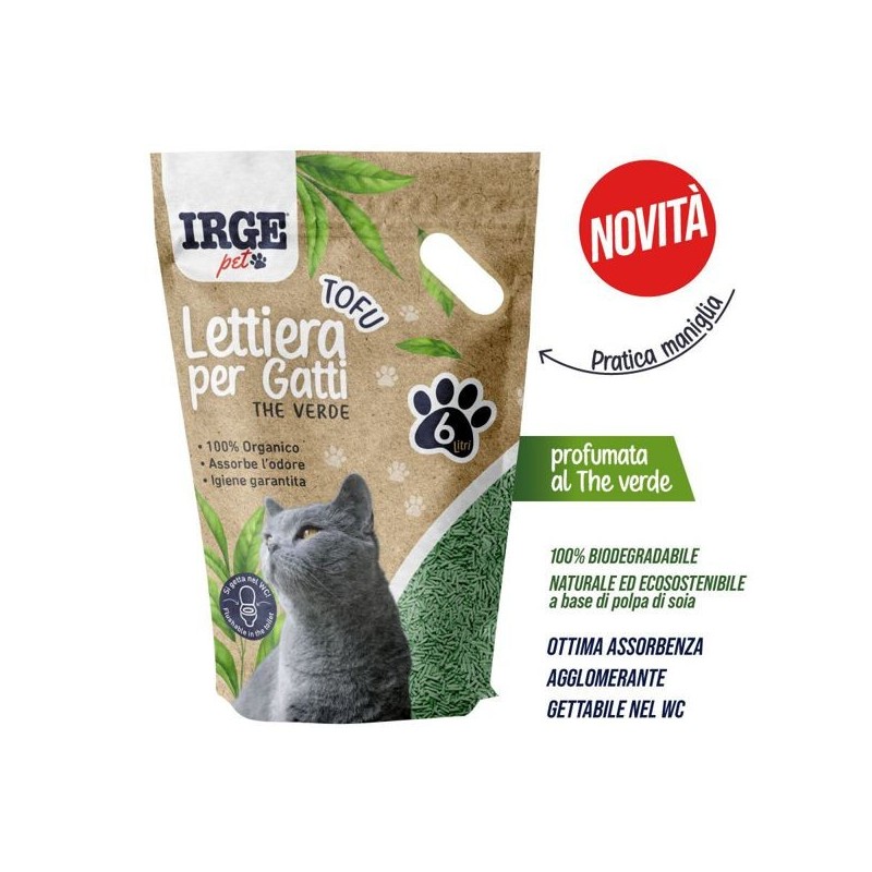Lettiera tofu THE verde 6l | Starclean