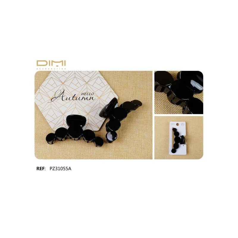 Molletta per capelli nera 31055a | Starclean