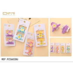 Mollette fiore capelli 2pz 36028u | Starclean