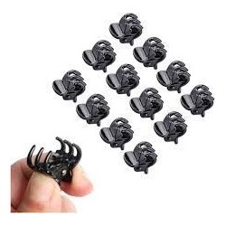 Mollette mignon 12 pz 04006aa nere | Starclean