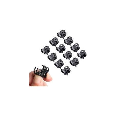 Mollette mignon 12 pz 04006aa nere | Starclean