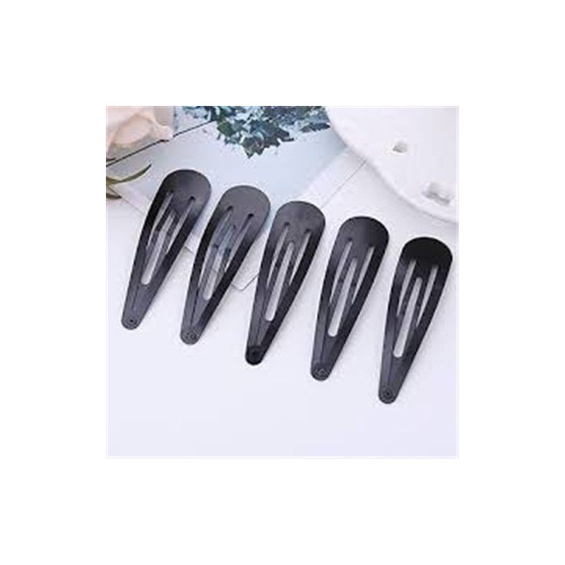 Fermacapelli nero 10 pezzi 1071 art. | Starclean