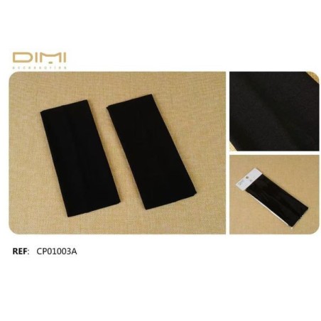 Fascia per capelli nera 7 cm 01003a | Starclean