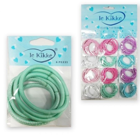 Elastici capelli busta 6 pz color c0037 | Starclean