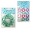 Elastici capelli busta 6 pz color c0037 | Starclean