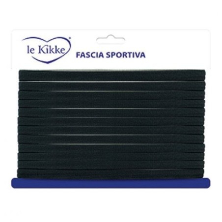Fascia sportiva nera FC331182/BK | Starclean