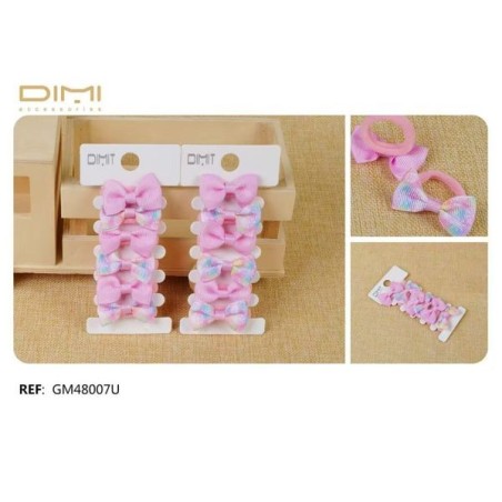 Busta 6 elastici con fiocco gm48007u | Starclean
