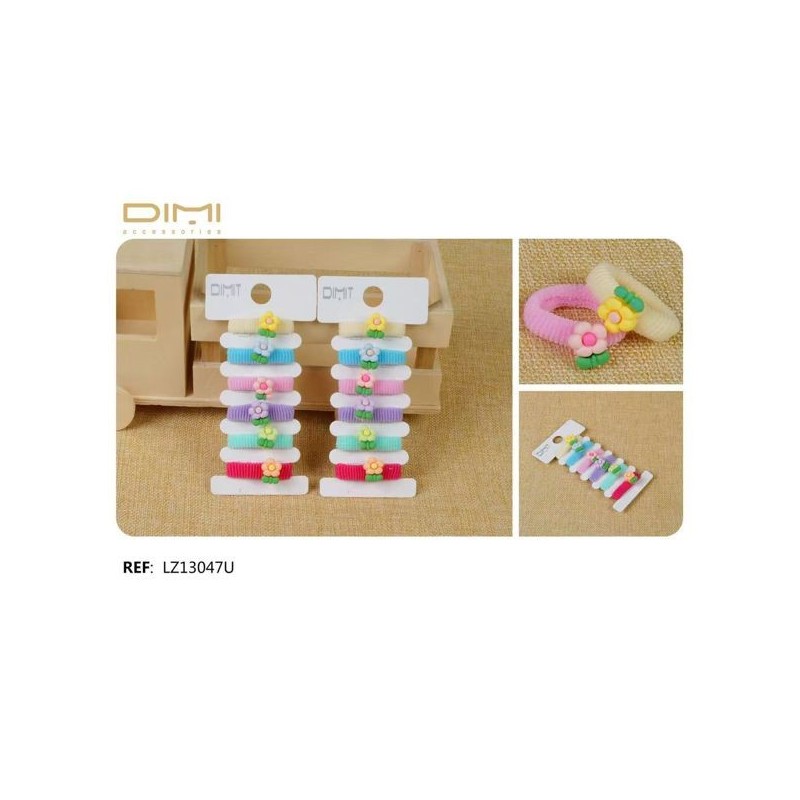 Confezione 6 elastici per capelli 13047u | Starclean