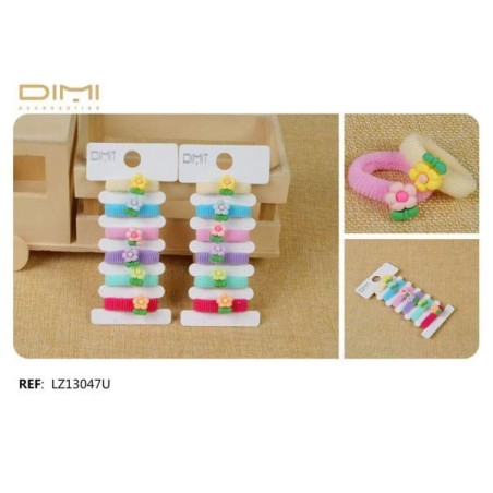 Confezione 6 elastici per capelli 13047u | Starclean