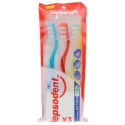 Pepsodent spazzolino medio 3 pz | Starclean