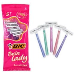 BIC rasoi 5 PZ. twin lady sensitive | Starclean