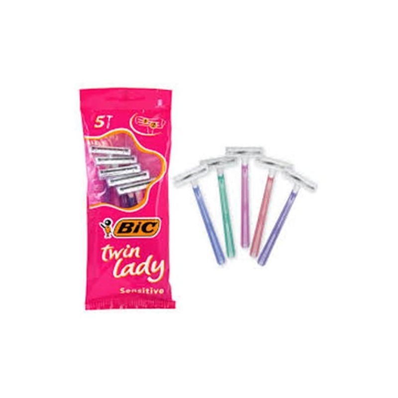 BIC rasoi 5 PZ. twin lady sensitive | Starclean