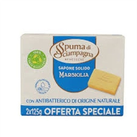 Spuma sapone solido marsiglia 2 pz | Starclean