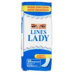 Lines lady assorb. anatom.10pz | Starclean