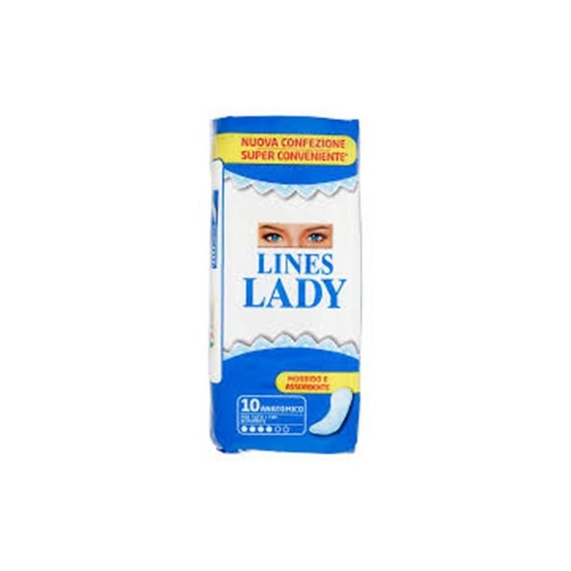Lines lady assorb. anatom.10pz | Starclean