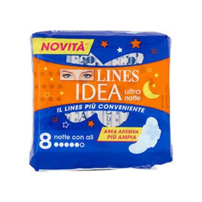 Lines idea ultra notte 8 pz | Starclean