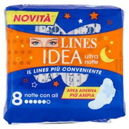 Lines idea ultra notte 8 pz | Starclean