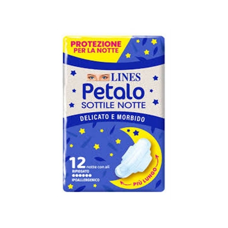 Lines petalo soft notte 12 pz | Starclean