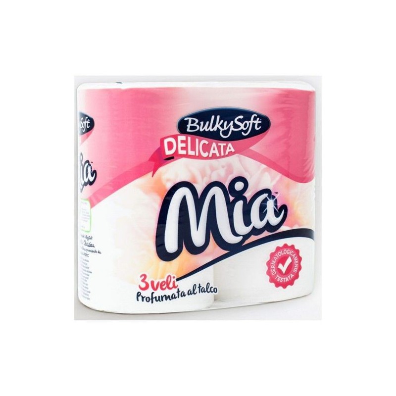 Bulky carta igienica MIA 4 rotoli 3 veli | Starclean