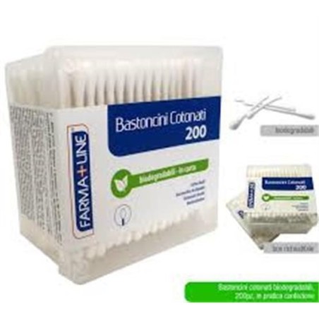 Cotton fioc 200pz Farmaline | Starclean