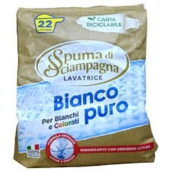 Spuma sciamp sacco lavatrice bianco 22 m | Starclean