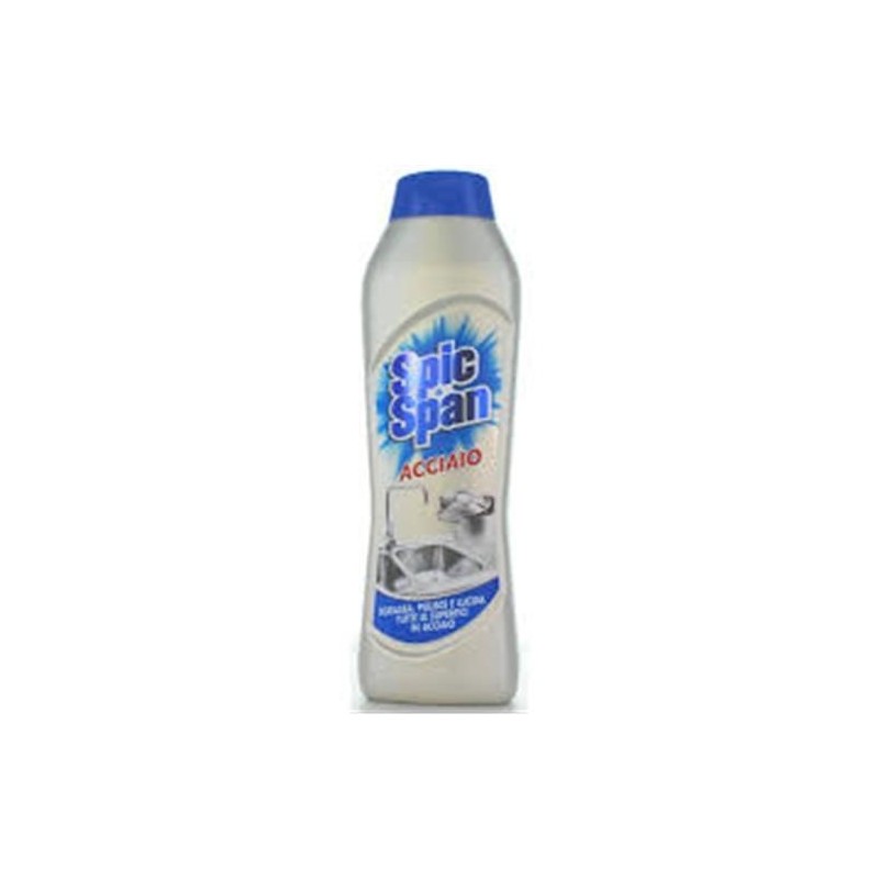 Spic&span acciaio 500ml | Starclean