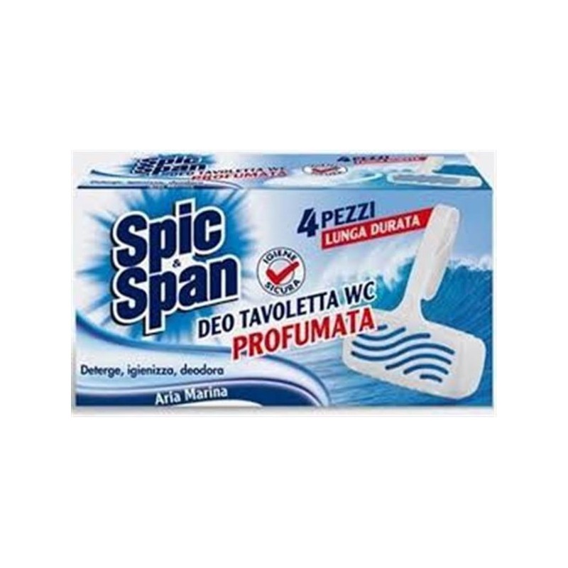 Spic&span tav. WC 4pz aria marina | Starclean
