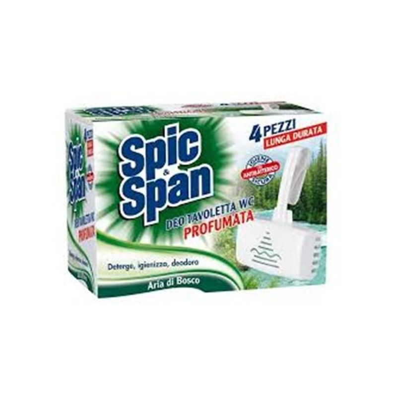 Spic&span tav. WC 4pz freschezza bosco | Starclean