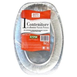 Cont.vassoio rapid alluminio piccolo | Starclean