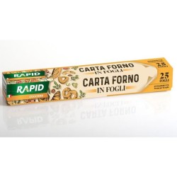 Rapid carta forno 25 fogli 33x38 | Starclean