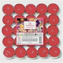 Tealight 25 pz 4H mela | Starclean
